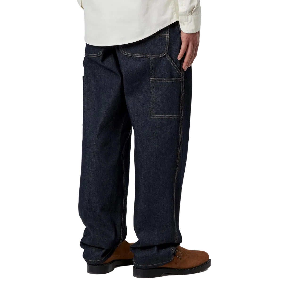 Carhartt WIP Single Knee Pant Smith Denim Blue Rigid