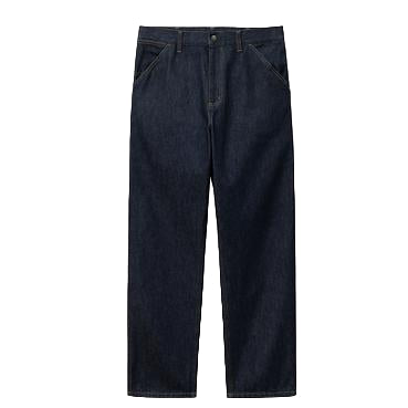 Carhartt WIP Single Knee Pant Blue (Rinsed)