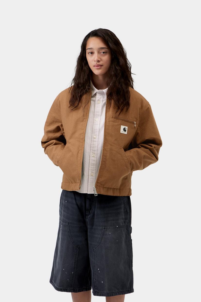 Carhartt WIP W' OG Detroit Jacket WIP H Brown / Tobacco rinsed