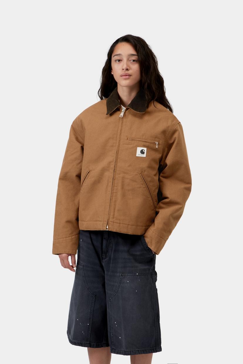Carhartt WIP W' OG Detroit Jacket WIP H Brown / Tobacco rinsed