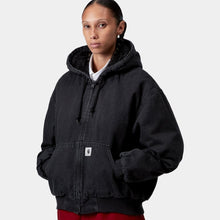 Load image into Gallery viewer, Carhartt WIP W&#39; OG Active Jacket (Winter) Black Stone Washed
