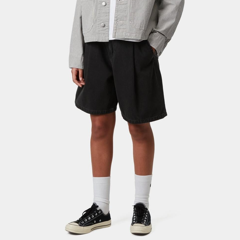 Carhartt WIP W' Alta Short 'Olympia' Denim Black stone washed