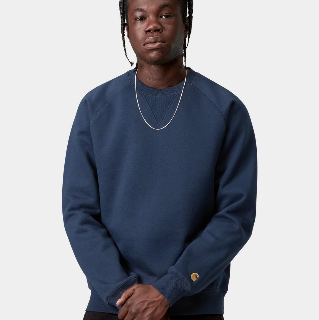 Carhartt WIP Chase Sweat Jupiter / Gold