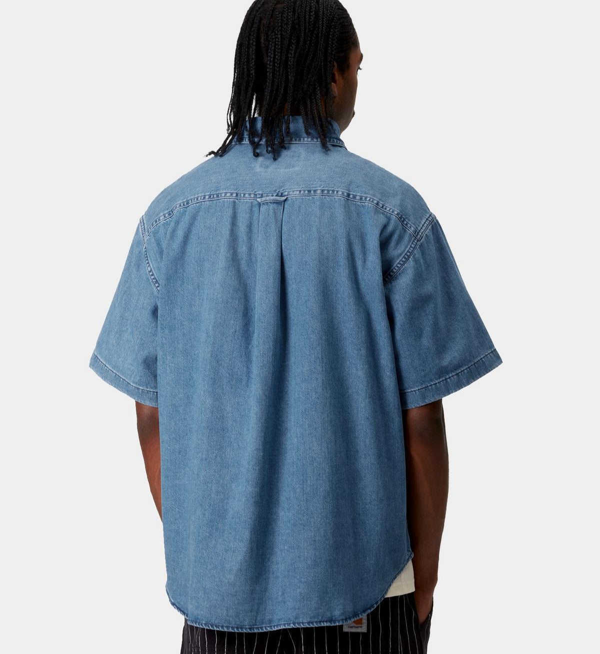 Carhartt WIP S/S Lucas Shirt Cotton Denim