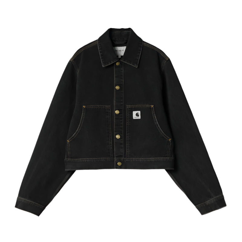 Carhartt WIP W' Arca Jacket Black Stone Washed