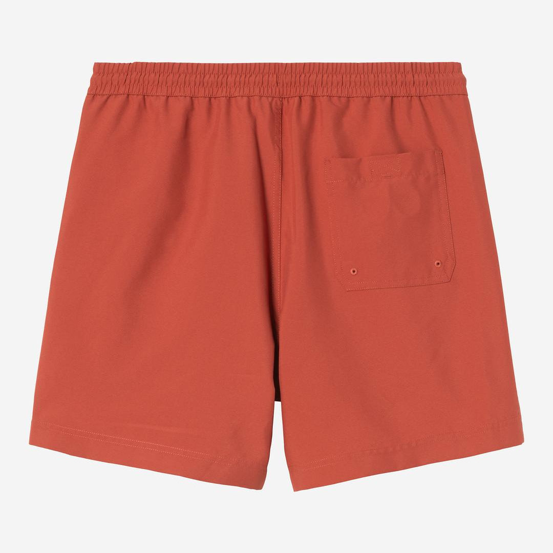 Carhartt WIP Chase Swim Trunks Oxide Red / Gold
