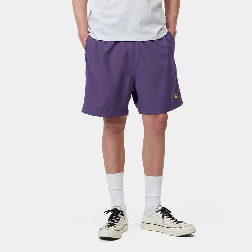 Carhartt WIP Chase Swim Trunks Calla / Gold