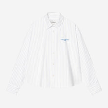 Load image into Gallery viewer, Carhartt WIP W&#39; L/S Cassel Shirt White / Bleach

