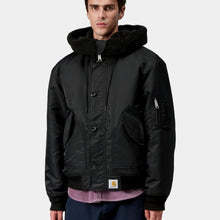 Load image into Gallery viewer, Carhartt WIP Hd Oltera Bomber Black
