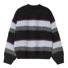 Load image into Gallery viewer, Carhartt WIP W&#39; Merlin Sweater Sundling Stripe Citadel
