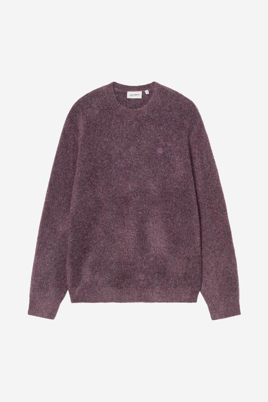 Carhartt WIP Curtis Sweater Tangled Shady Purple