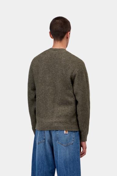 Carhartt WIP Curtis Sweater Tangled Shungite