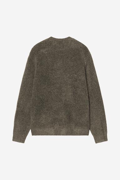 Carhartt WIP Curtis Sweater Tangled Shungite