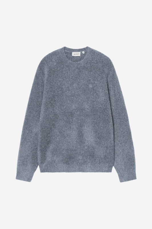 Carhartt WIP Curtis Sweater Tangled Shady Blue