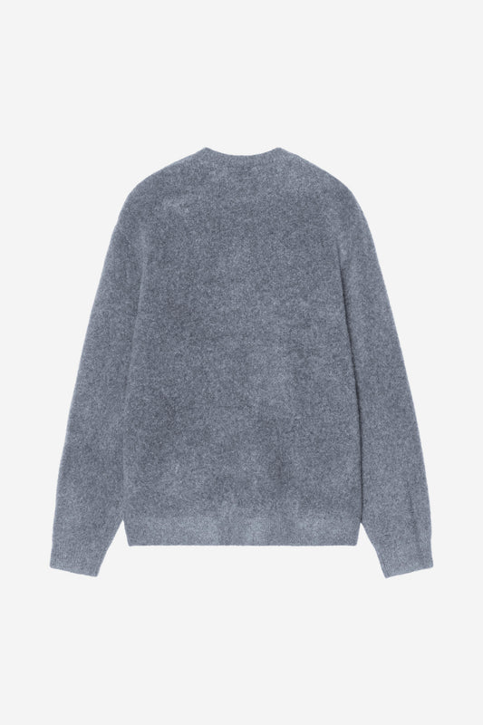 Carhartt WIP Curtis Sweater Tangled Shady Blue