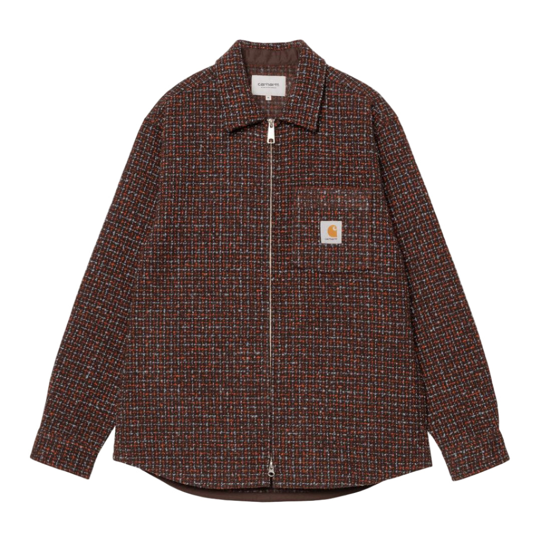 Carhartt WIP Bellamy Shirt Jac Tobacco