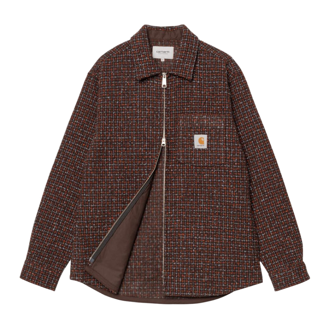 Carhartt WIP Bellamy Shirt Jac Tobacco