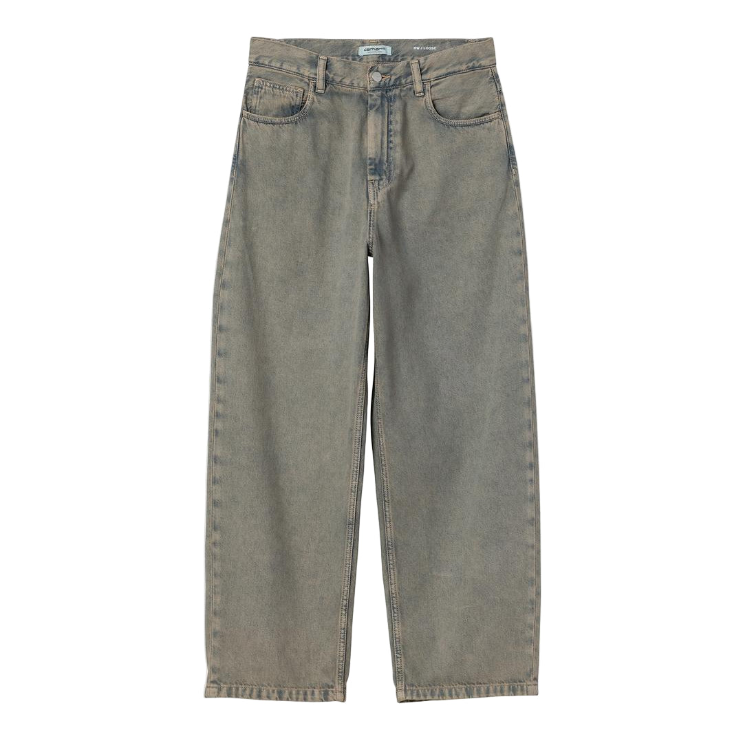 Carhartt WIP W' Brandon Pant Blue / Leather Garment Dyed