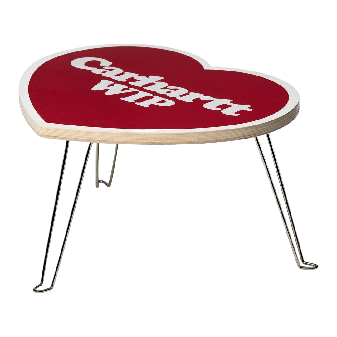 Carhartt Heart Folding Table Scarlet / White