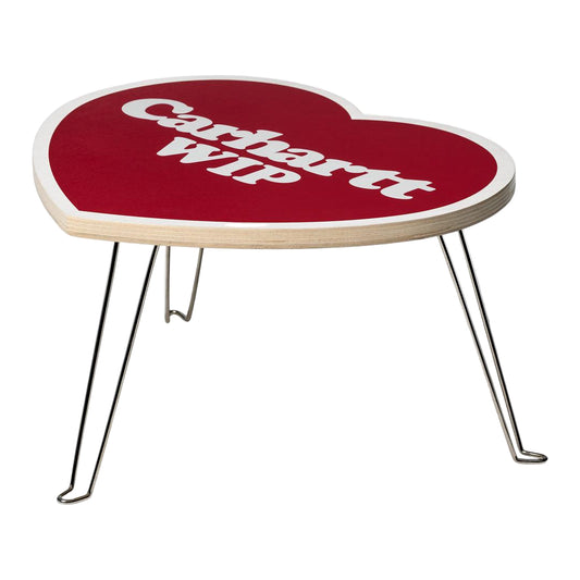 Carhartt Heart Folding Table Scarlet / White