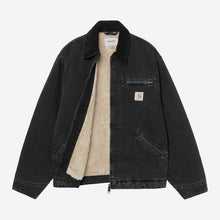 Load image into Gallery viewer, Carhartt WIP OG Detroit Jacket Black / Black stone washed
