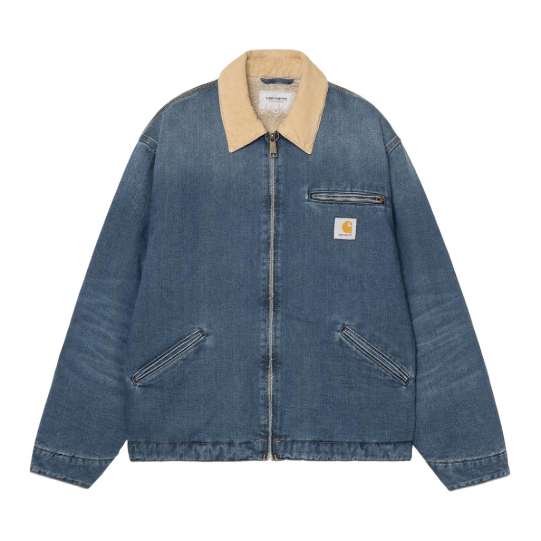Carhartt WIP OG Detroit Jacket Blue / Dusty H Brown Dark used