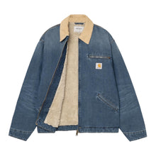Load image into Gallery viewer, Carhartt WIP OG Detroit Jacket Blue / Dusty H Brown Dark used
