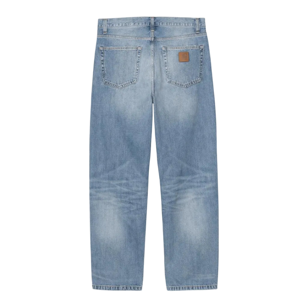 Carhartt WIP Aaron Pant Blue Burst washed