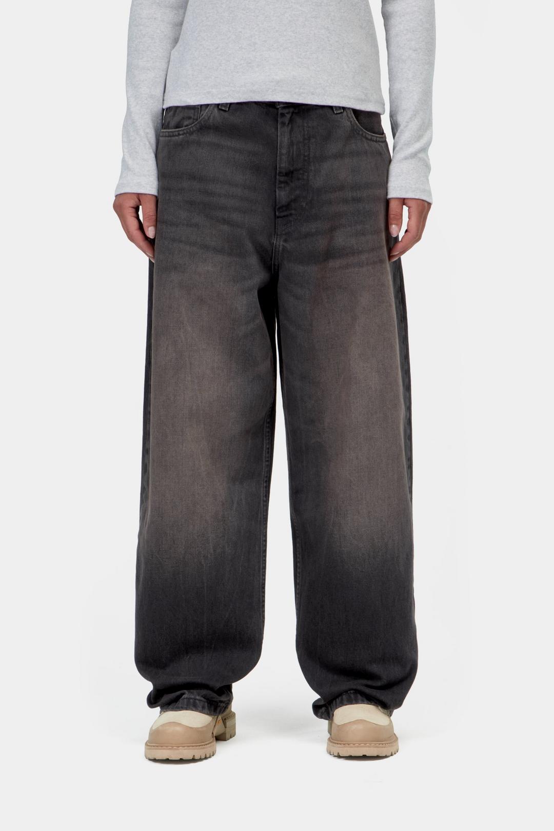 Carhartt WIP W' Brandon Pant Black tobacco used wash