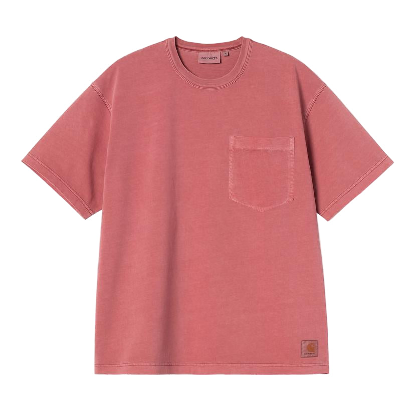 Carhartt WIP S/S Torion Pocket T-Shirt Marsala grind wash