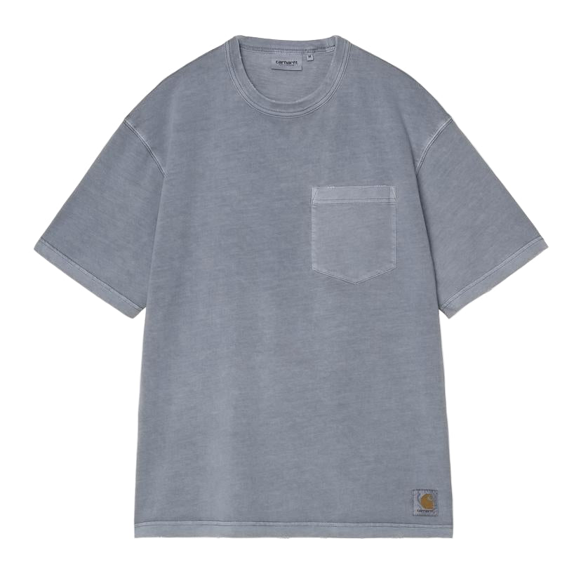 Carhartt WIP S/S Torion Pocket T-Shirt Office Blue grind wash