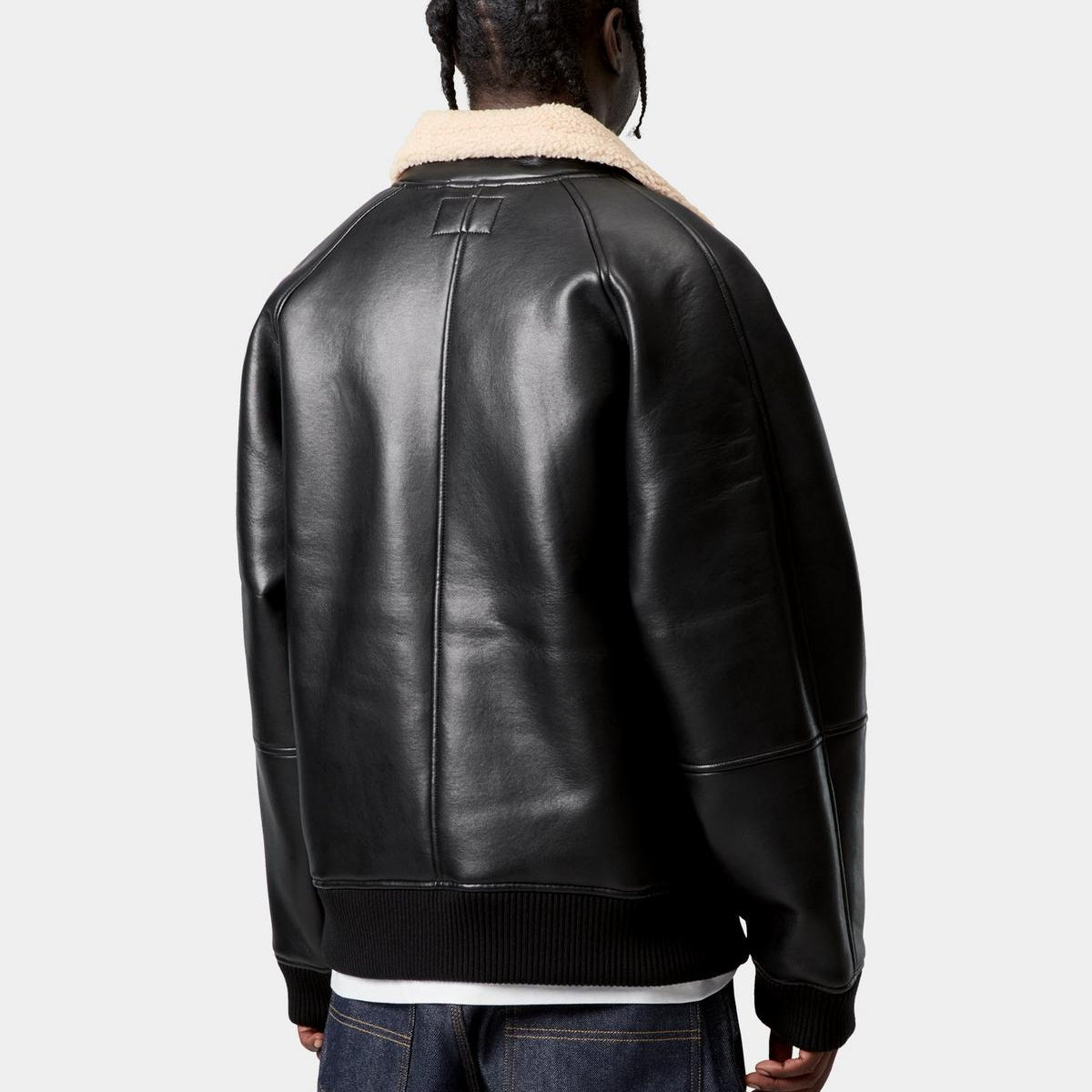 Carhartt WIP Shepton Jacket Polyurethane/Viscose Black / Natural