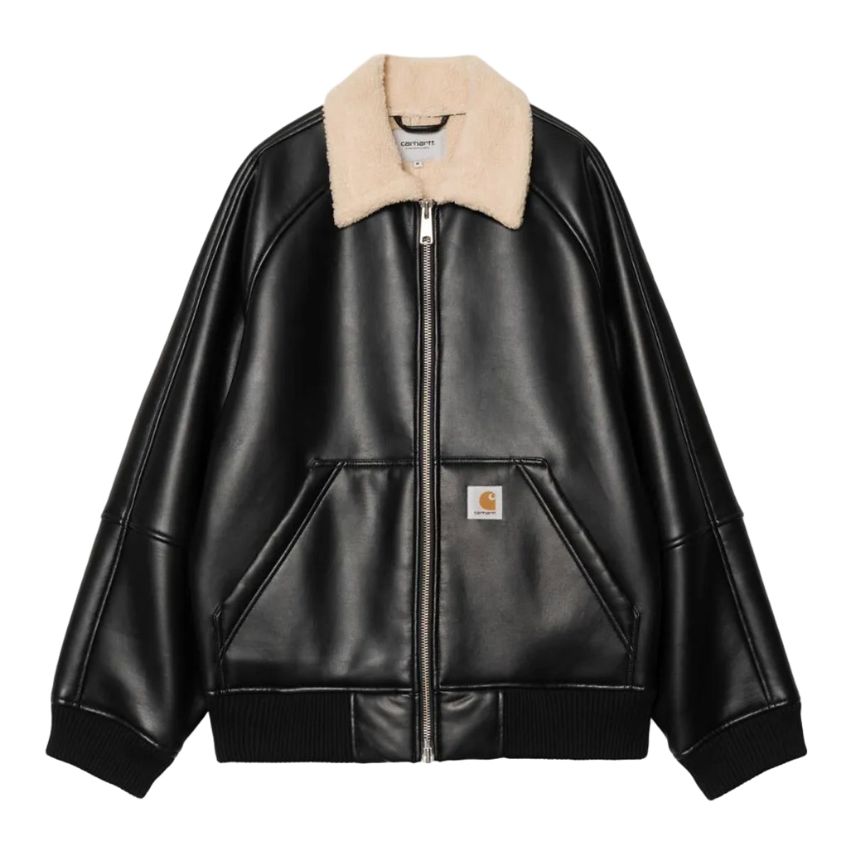 Carhartt WIP Shepton Jacket Polyurethane/Viscose Black / Natural