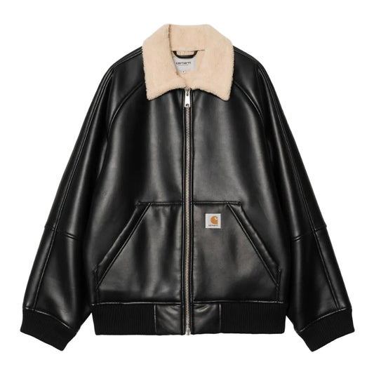 Carhartt WIP Shepton Jacket Polyurethane/Viscose Black / Natural
