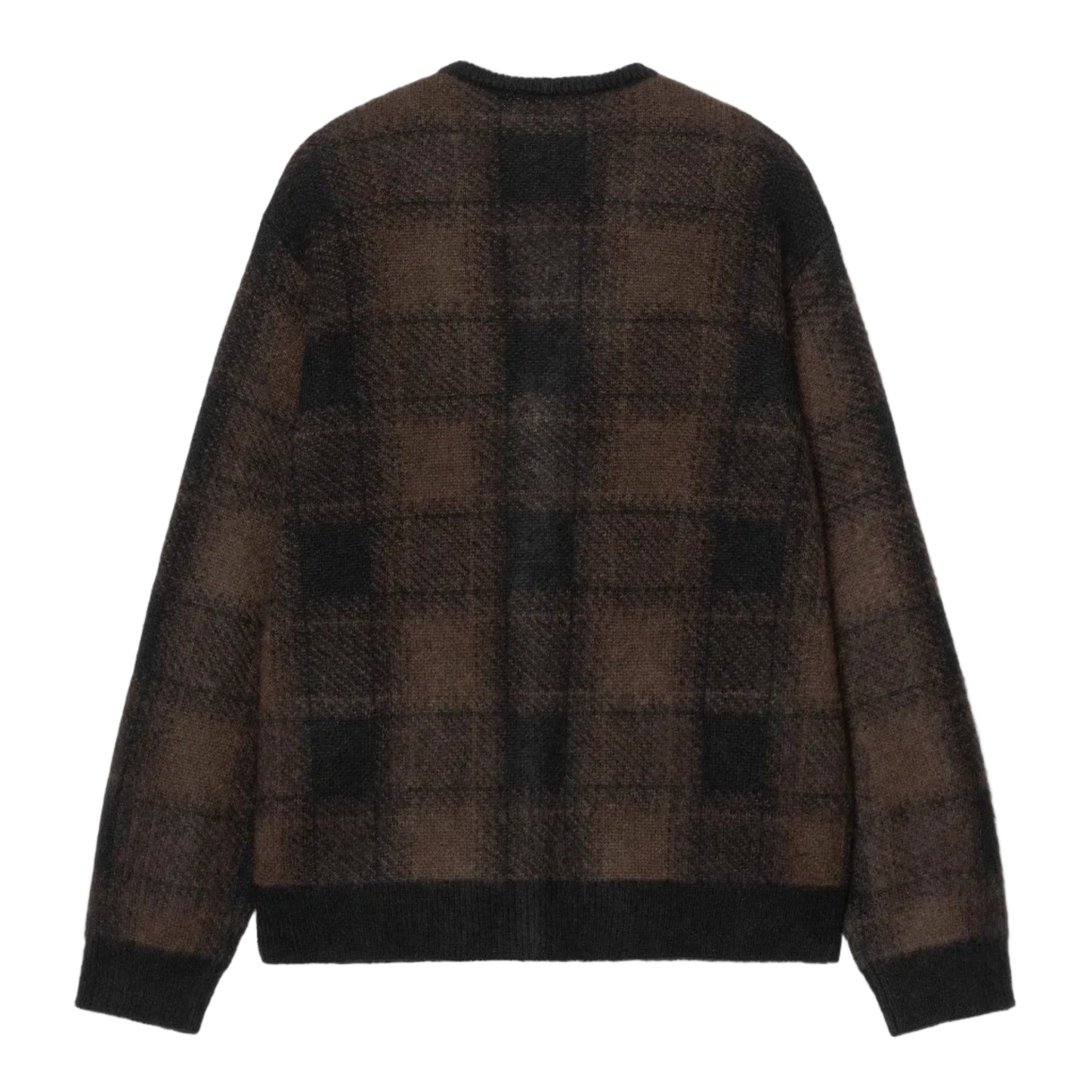 Carhartt WIP Everson Cardigan Jacquard Black