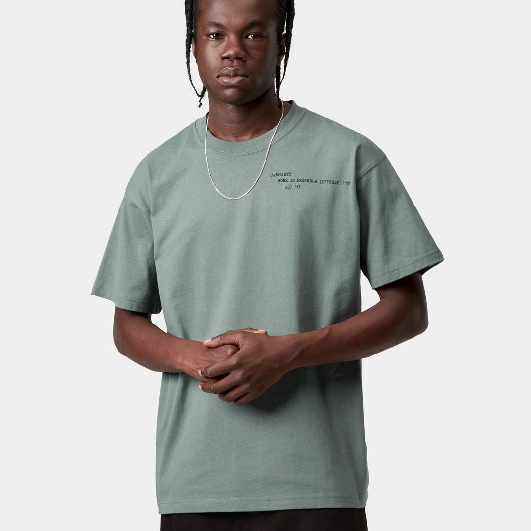 Carhartt WIP S/S Punched T-Shirt Velvet Green