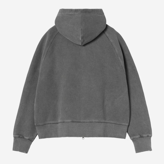 Carhartt WIP W' Hooded Torion Jacket Black grind wash