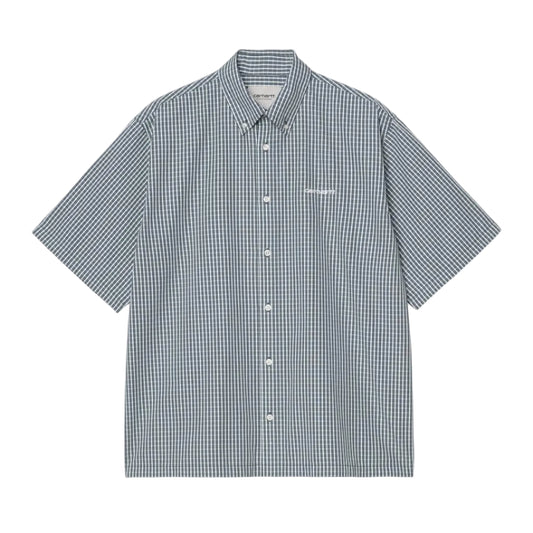 Carhartt WIP S/S Groff Shirt Blue River
