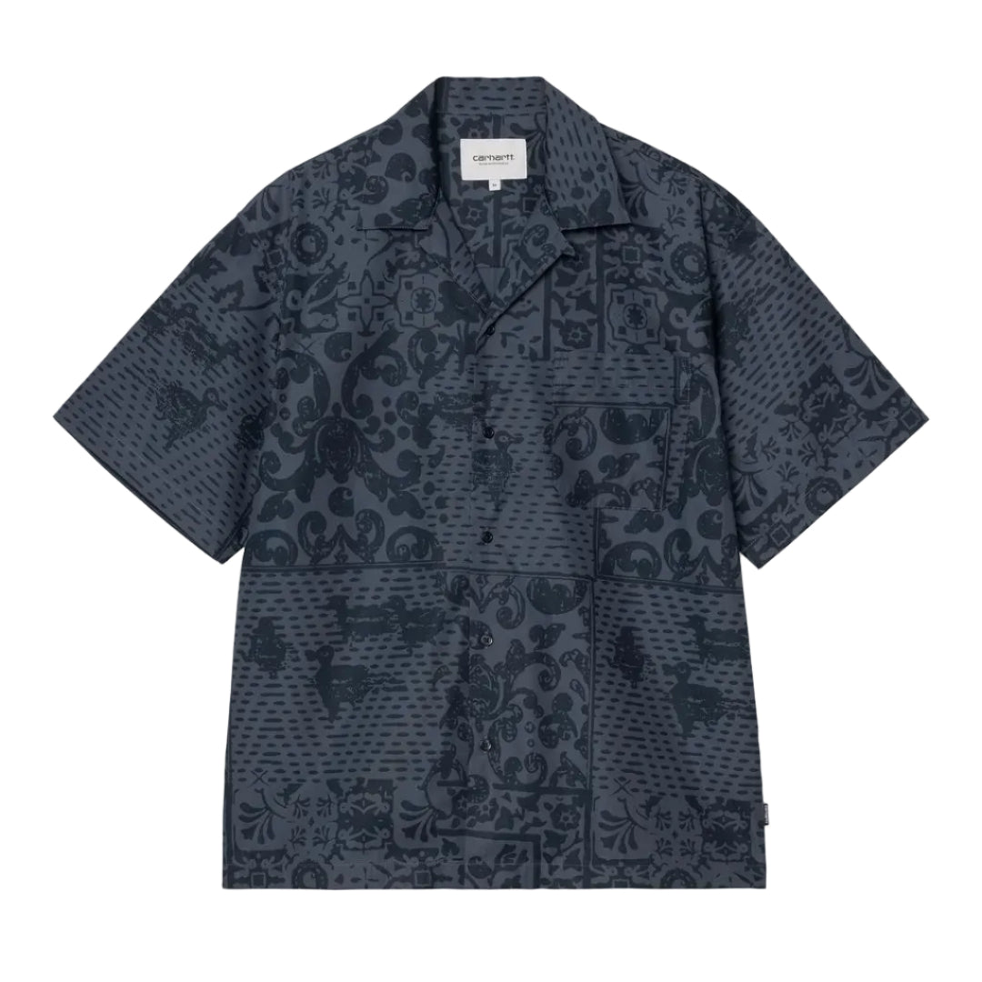 Carhartt WIP S/S Vestige Shirt Vestige Blue