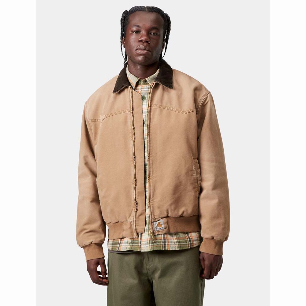 Carhartt WIP OG Santa Fe Jacket Hamilton Brown / Tobacco grind wash