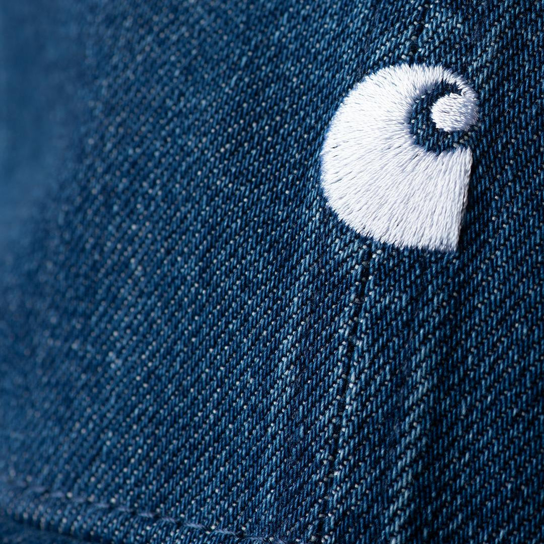 Carhartt WIP Lucas Cap Blue Stone washed