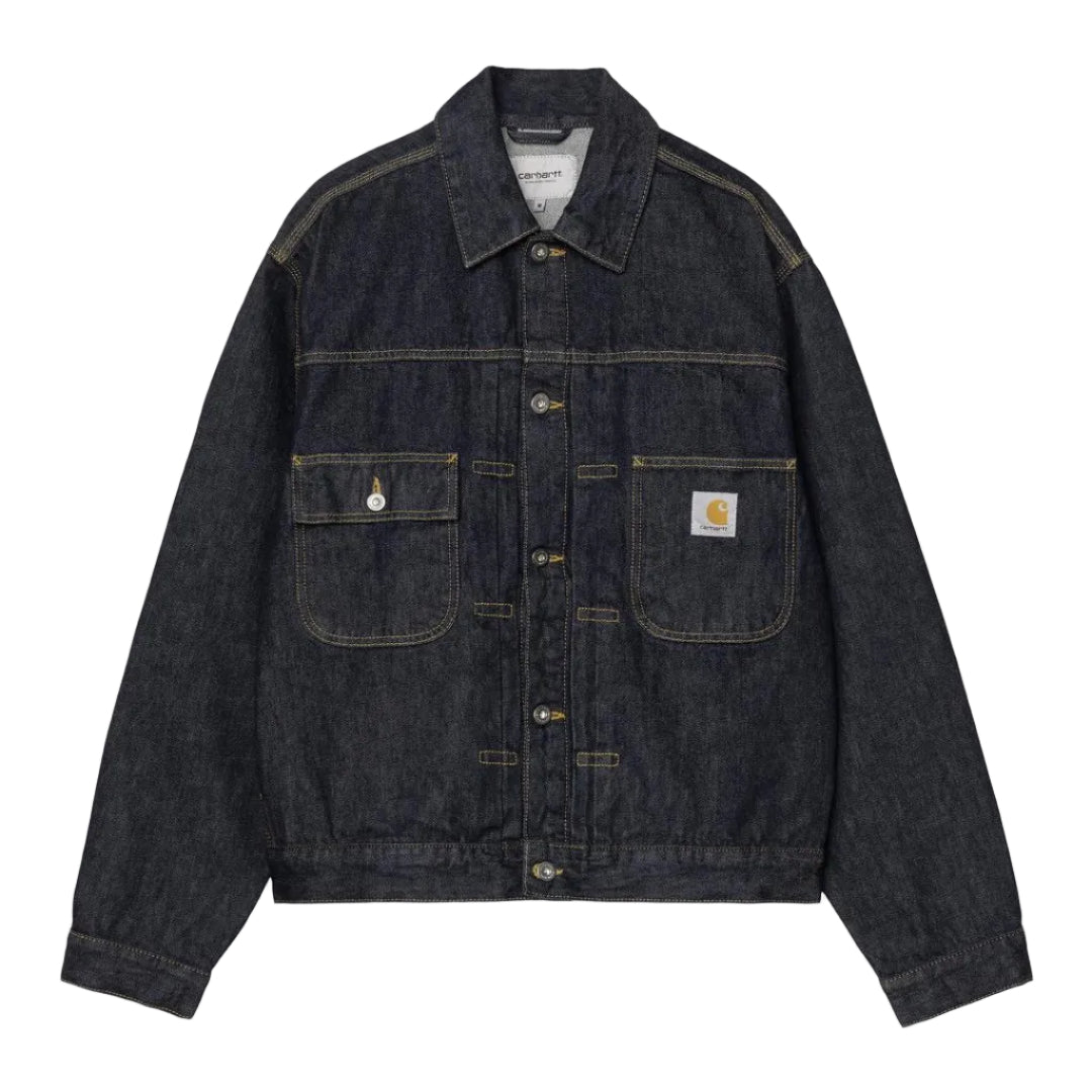 Carhartt WIP Belmar Jacket Blue Rinsed