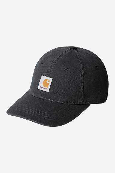 Carhartt WIP Canvas Cap Black Stone washed