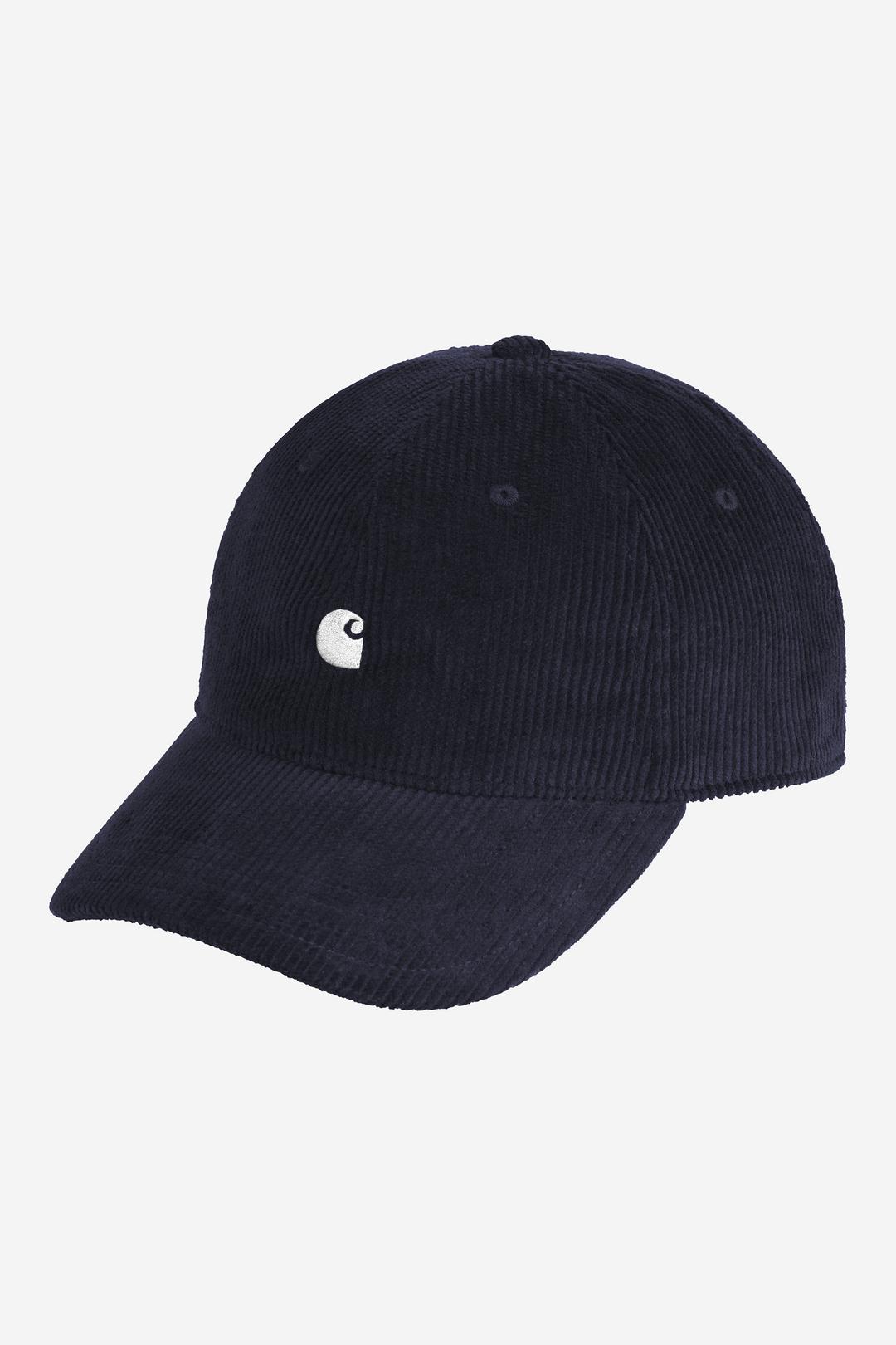 Carhartt WIP Harlem Cap Dark Navy / White