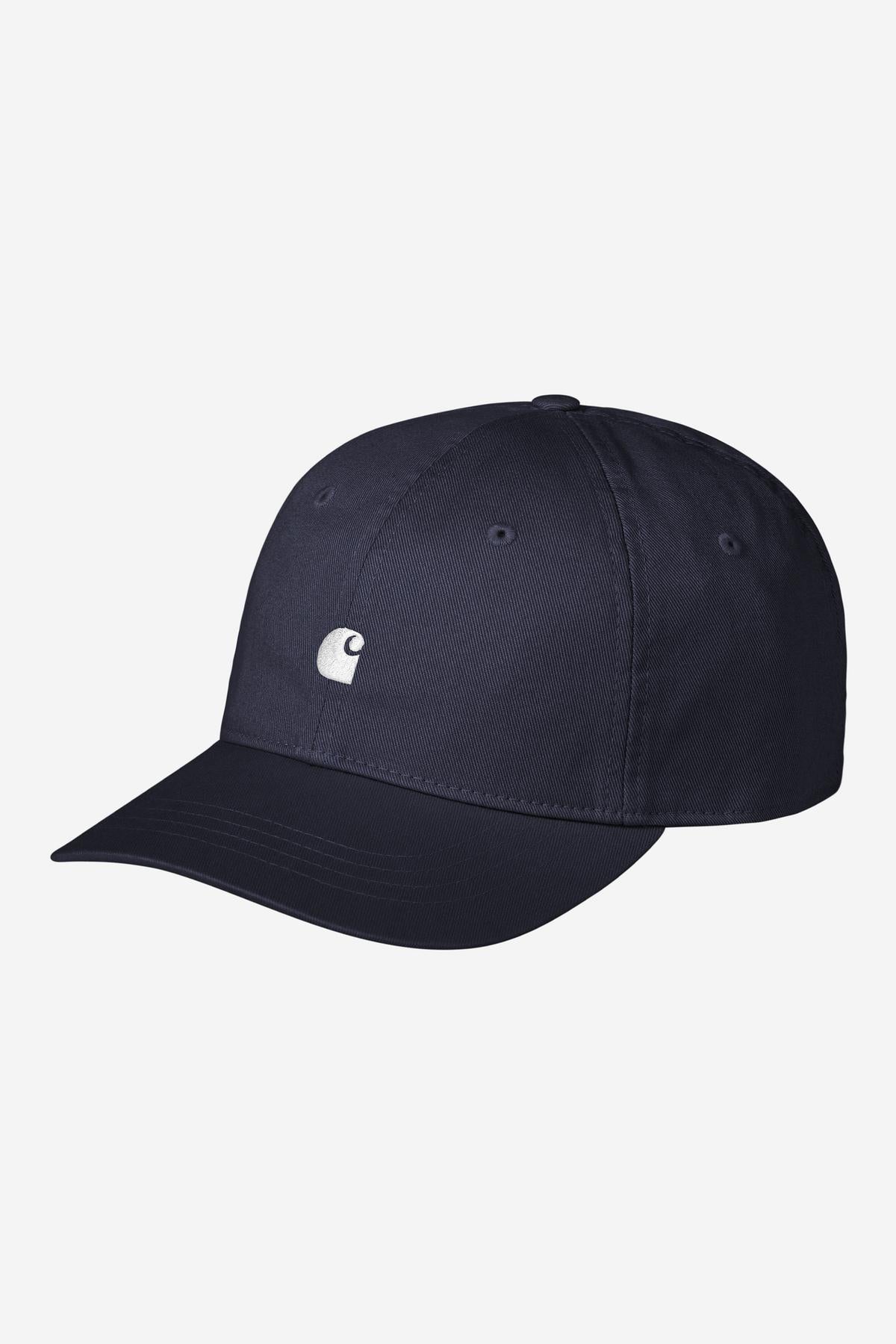 Carhartt WIP Madison Logo Cap Dark Navy / White