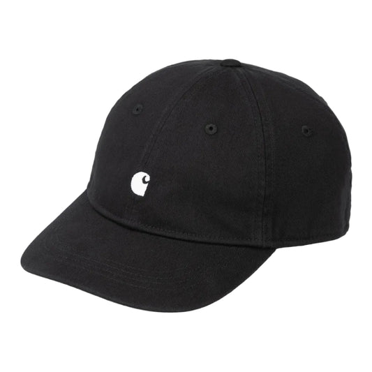 Carhartt WIP Madison Logo Cap Black / White