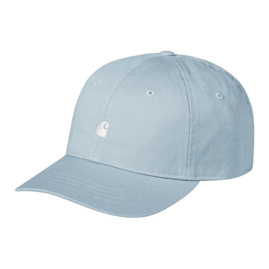 Carhartt WIP Madison Logo Cap Tourmaline / White