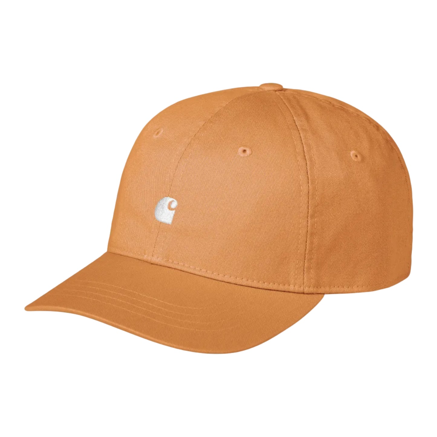 Carhartt WIP Madison Logo Cap Gentle Orange / White