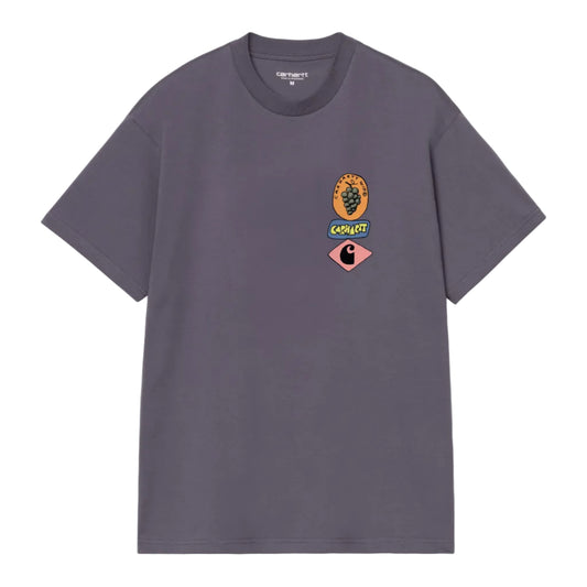 Carhartt WIP S/S Stacked Grapes T-Shirt Shady Purple