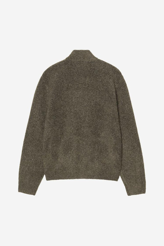 Carhartt WIP Curtis Sweater Jacket Tangled Shungite
